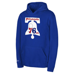 Mitchell & Ness - Philadelphia 76ers Preschool Retro Logo Pullover Hoodie - Royal