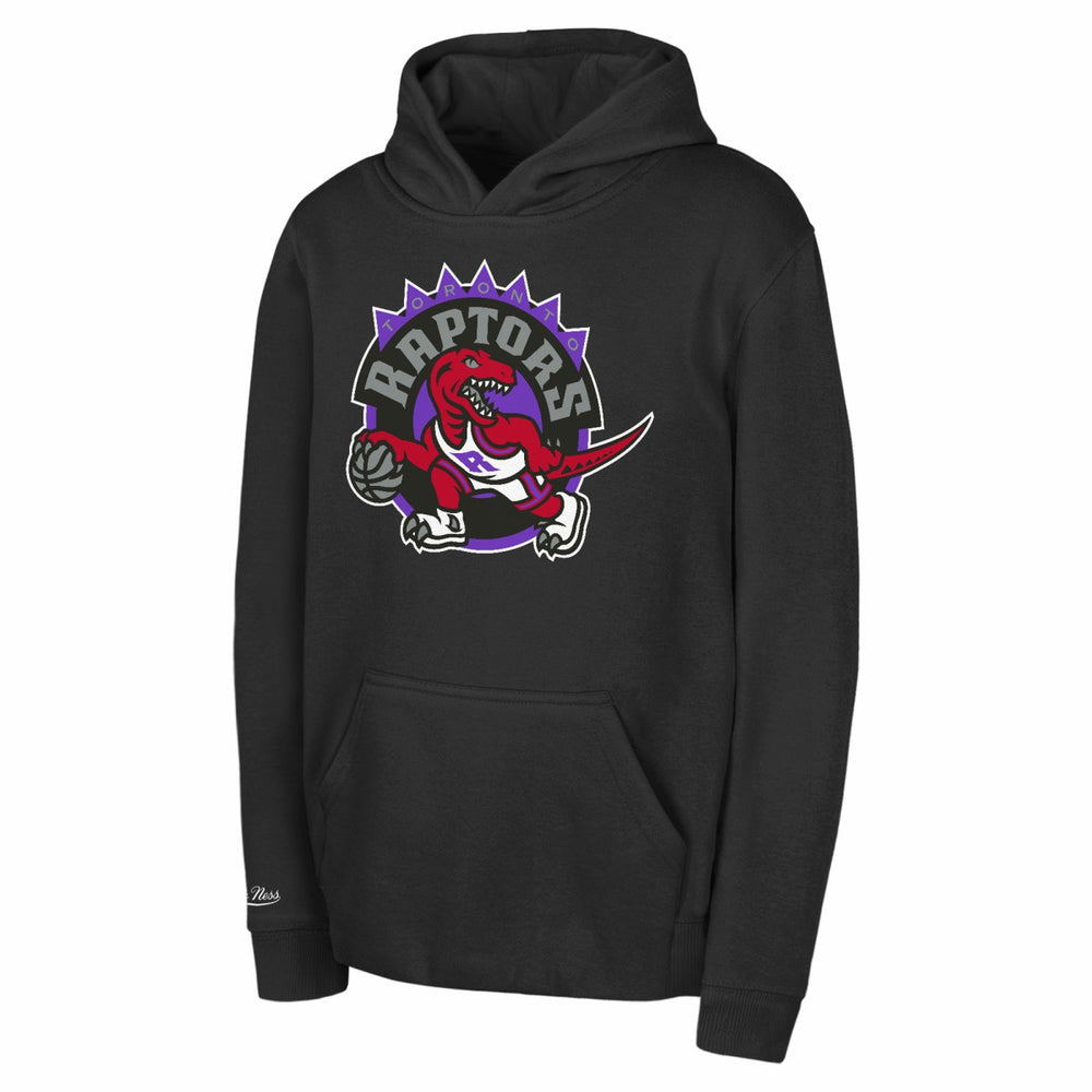 Mitchell & Ness - Toronto Raptors Preschool Retro Logo Pullover Hoodie - Black