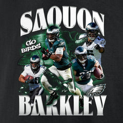 Saquon Barkley Philadelphia Eagles Notorious T-Shirt Black - NFL