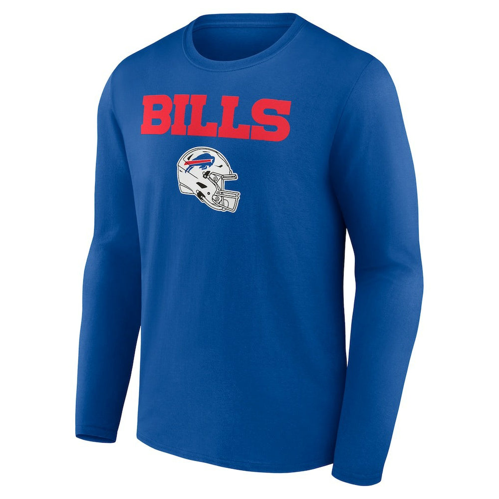 Keon Coleman Buffalo Bills Team Wordmark Name & Number Long Sleeve T-Shirt Royal - NFL