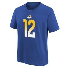 Puka Nacua Los Angeles Rams Youth Player Name & Number T-Shirt Royal - Nike