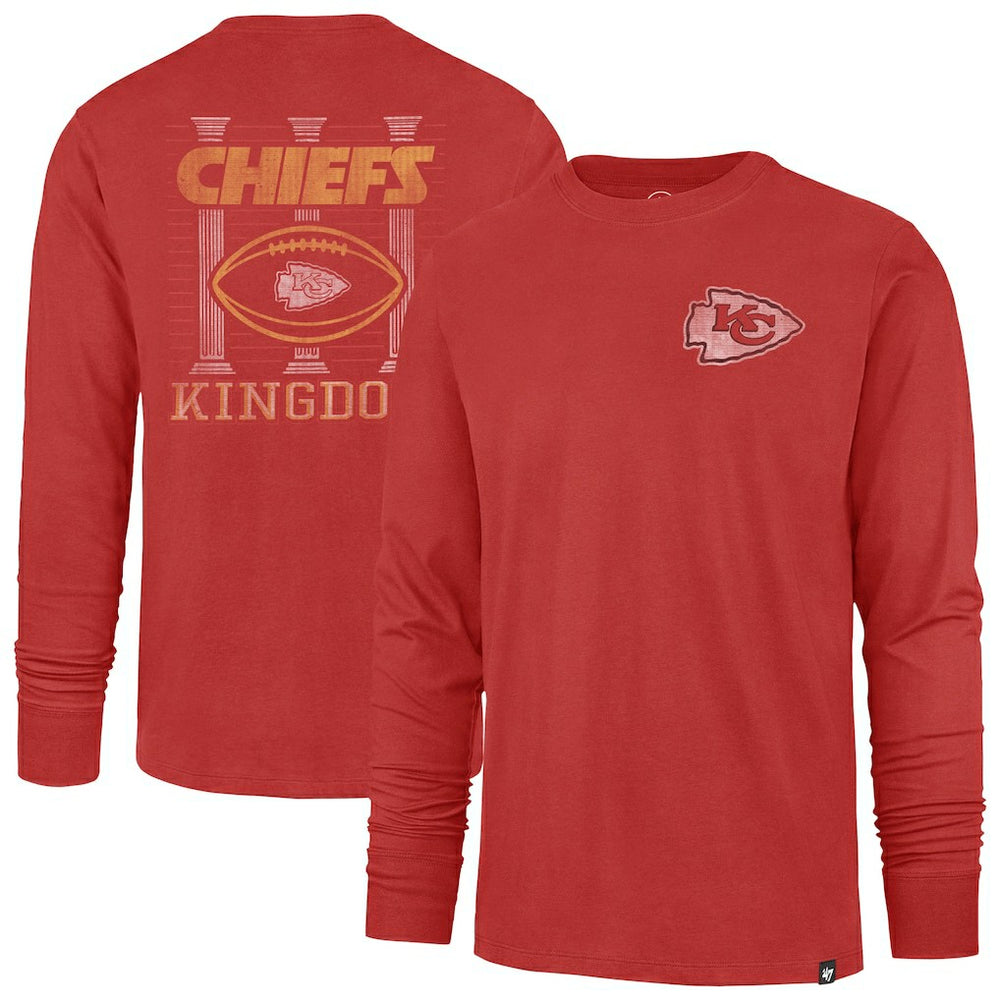 Kansas City Chiefs '47 Regional Backer Franklin Long Sleeve T-Shirt Red - 47 brand