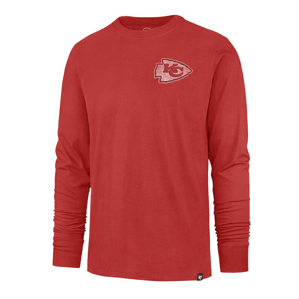 Kansas City Chiefs '47 Regional Backer Franklin Long Sleeve T-Shirt Red - 47 brand