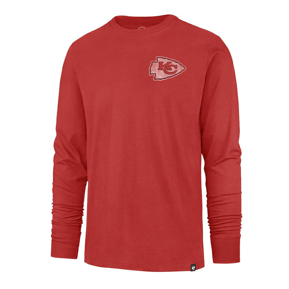 Kansas City Chiefs '47 Regional Backer Franklin Long Sleeve T-Shirt Red - 47 brand