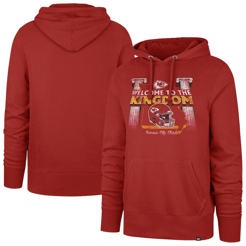 Kansas City Chiefs '47 Regional Headline Pullover Hoodie Red - 47 brand