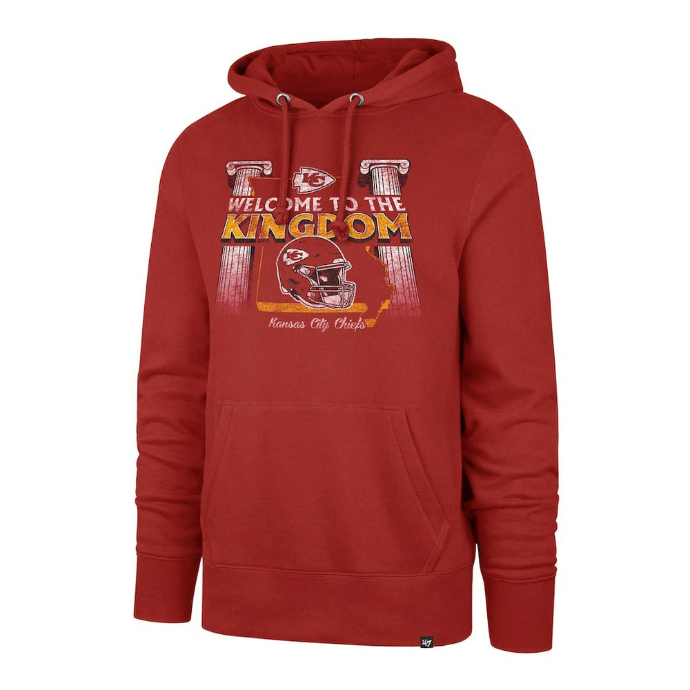 Kansas City Chiefs '47 Regional Headline Pullover Hoodie Red - 47 brand
