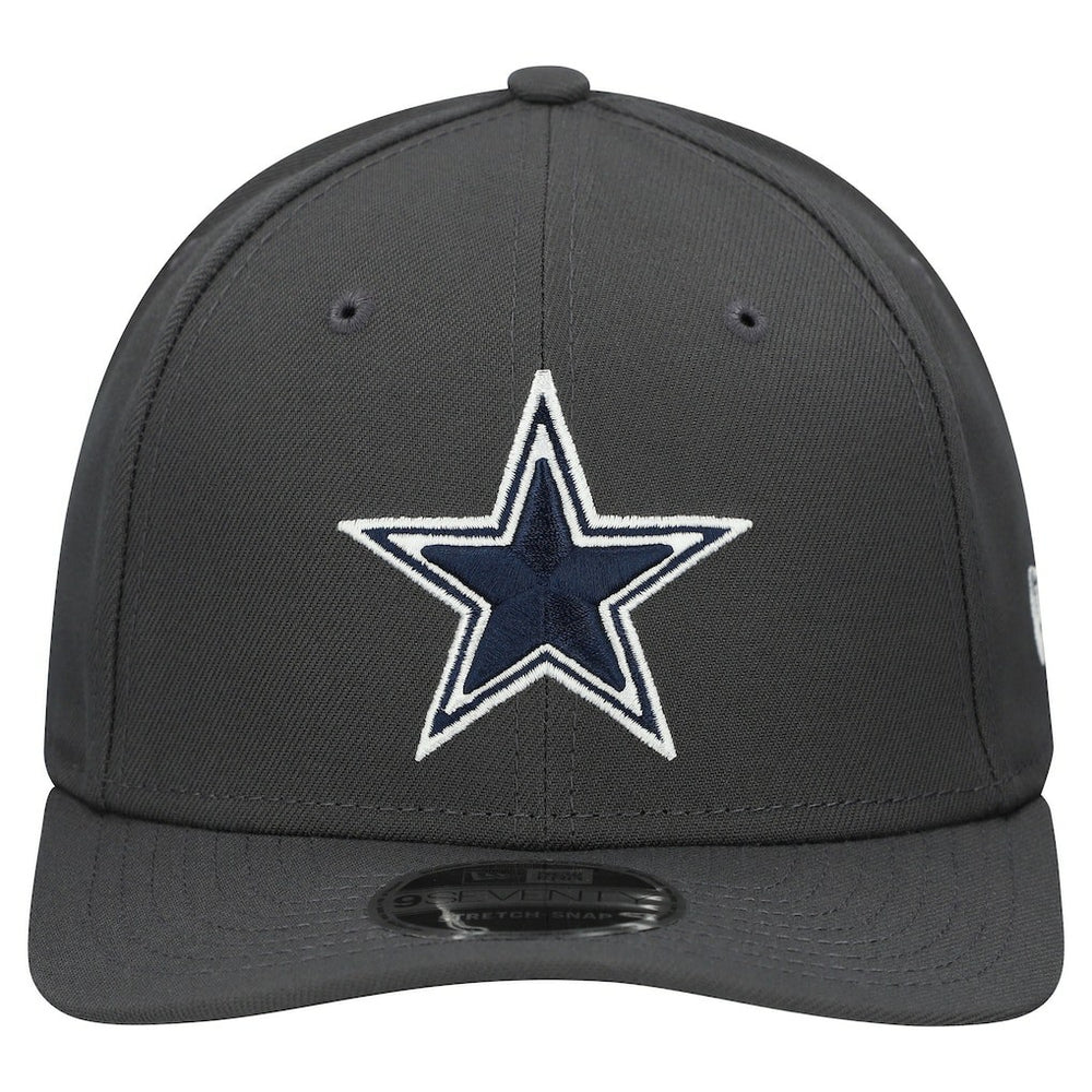 Dallas Cowboys New Era Main 9SEVENTY Adjustable Hat Graphite - NFL