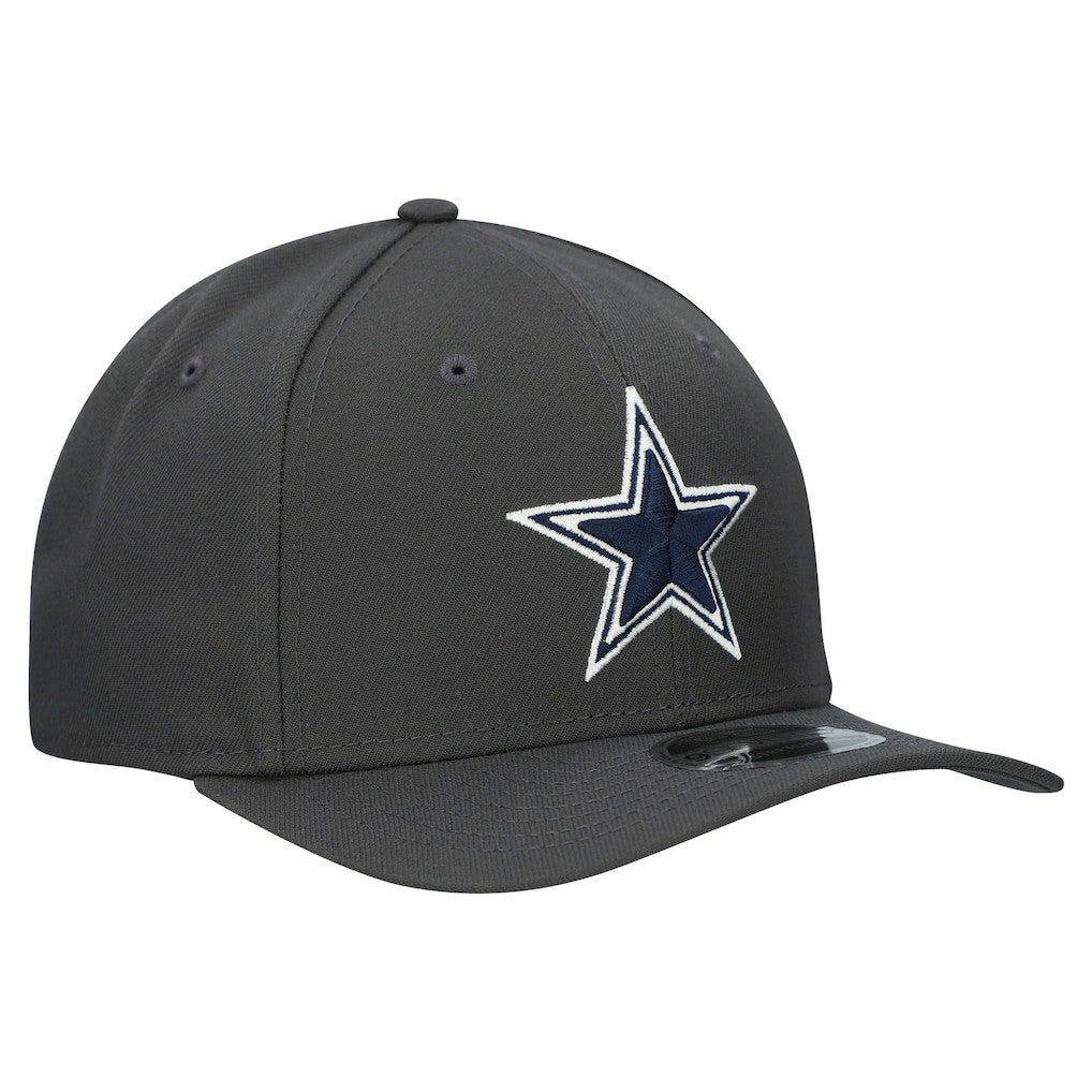 Dallas Cowboys New Era Main 9SEVENTY Adjustable Hat Graphite - NFL