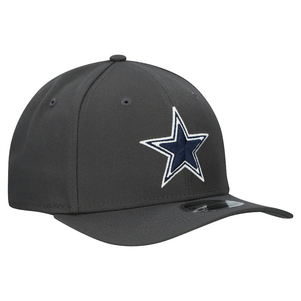 Dallas Cowboys New Era Main 9SEVENTY Adjustable Hat Graphite - NFL