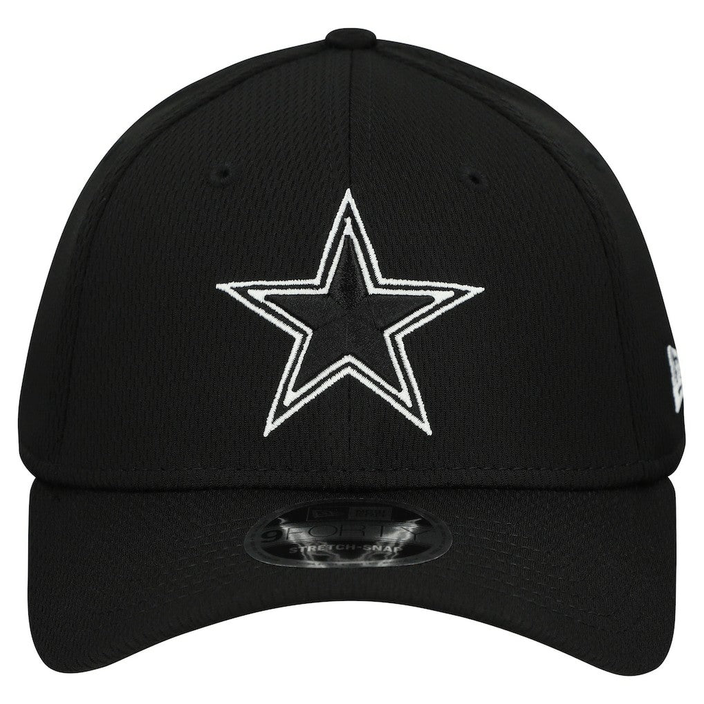Dallas Cowboys New Era B-Dub 9FORTY Adjustable Hat Black - NFL