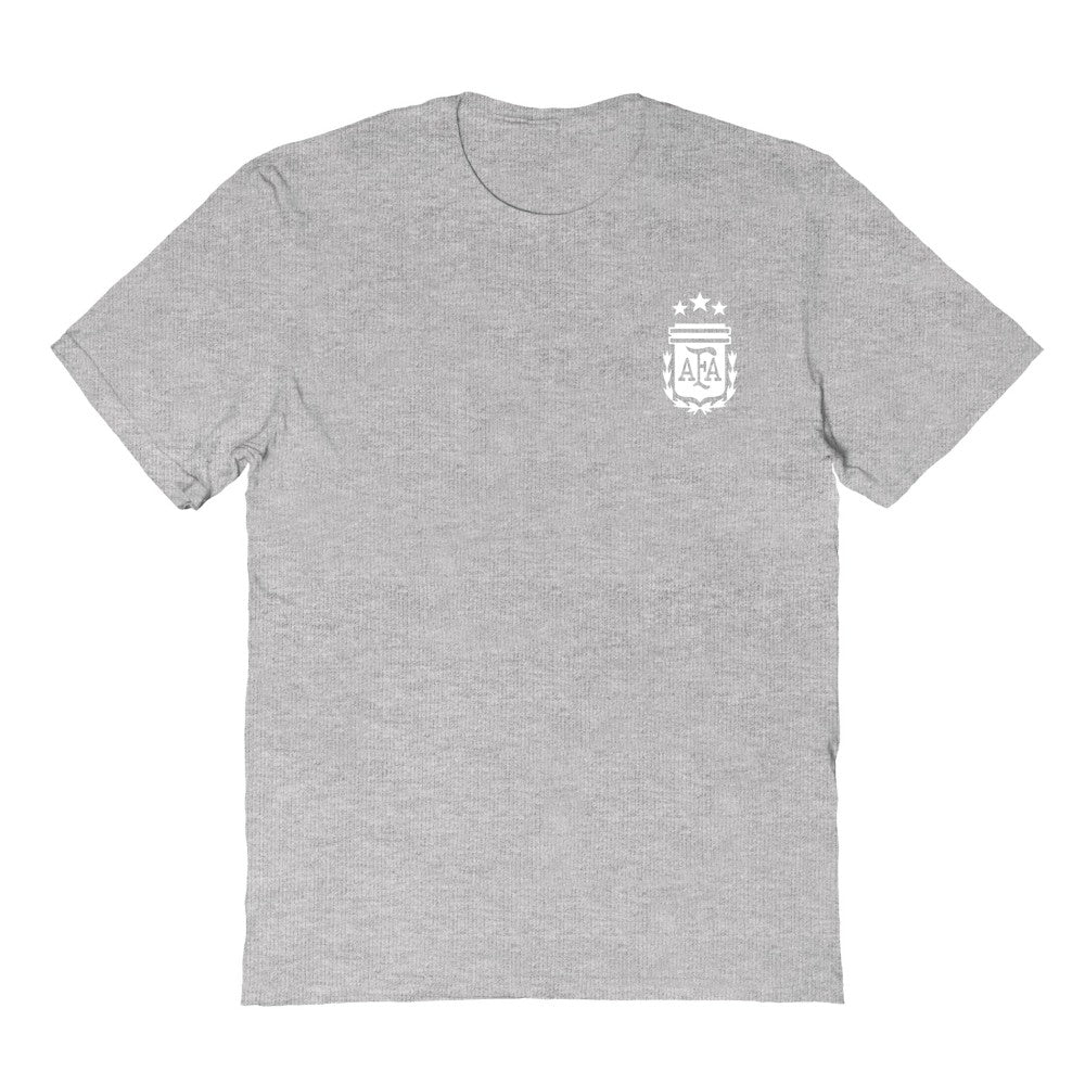 Argentina National Team Vive La Fete Women's Impressions Artwork T-Shirts - Heather Gray