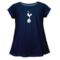 Tottenham Hotspur Vive La Fete Girls Youth Color Badge A-Line Top - Navy