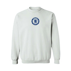 Chelsea Vive La Fete Women's Color Badge Pullover Sweatshirt - White