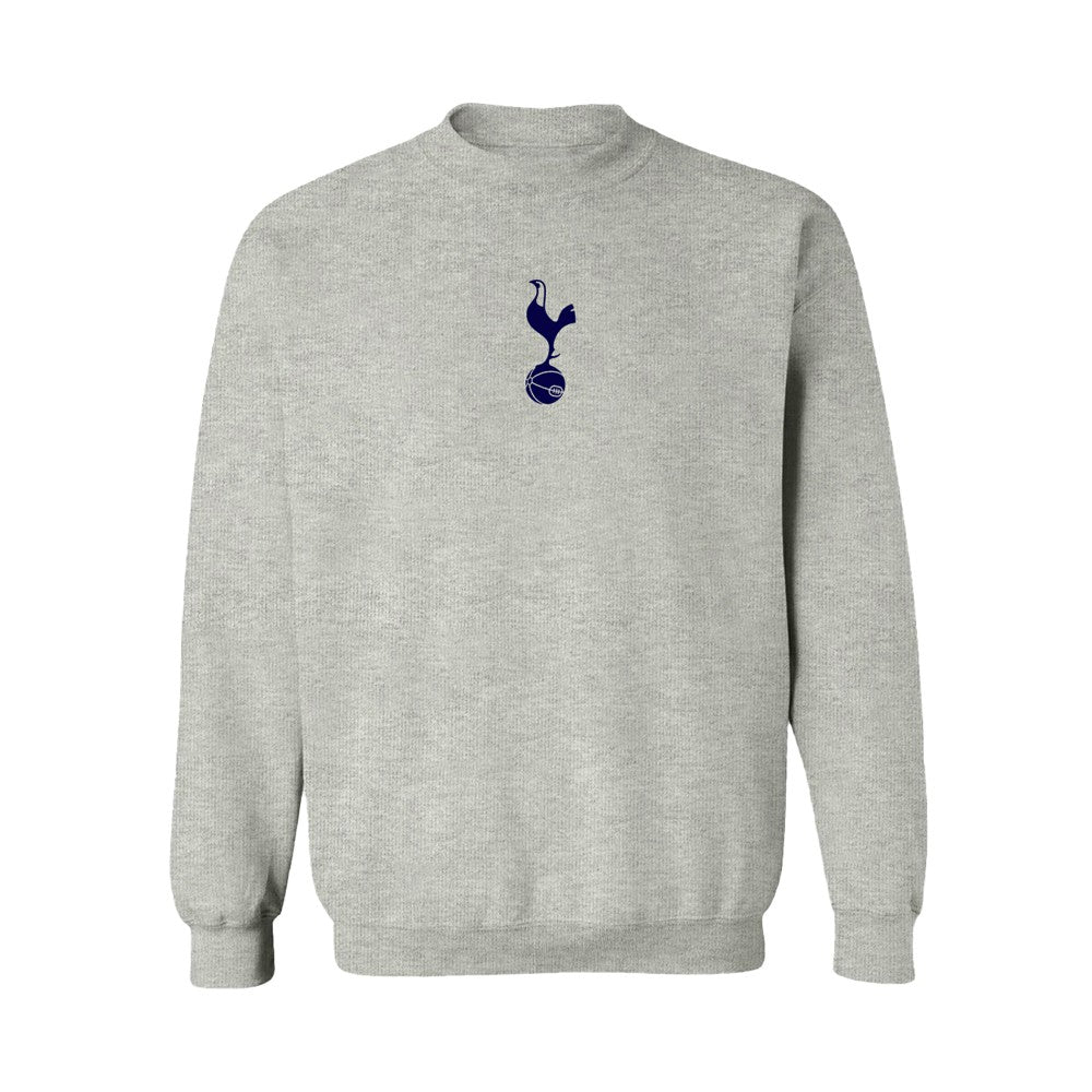 Tottenham Hotspur Vive La Fete Women's Color Badge Pullover Sweatshirt - Heather Gray