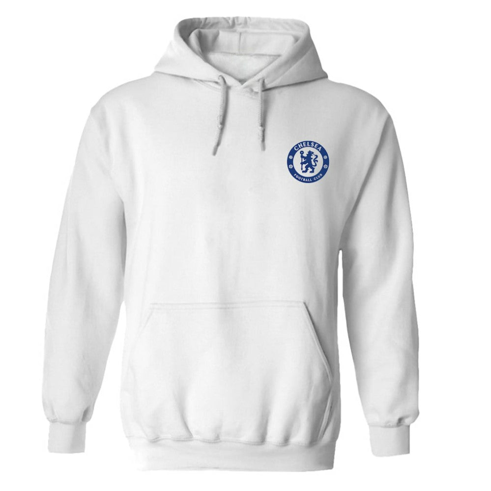 Chelsea Vive La Fete Women's Color Badge Pullover Hoodie - White