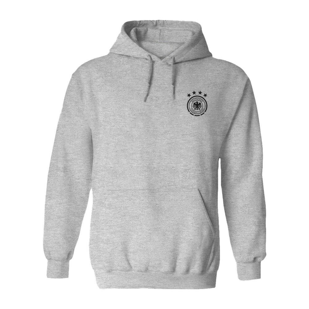 Germany National Team Vive La Fete Women's Color Badge Pullover Hoodie - Heather Gray