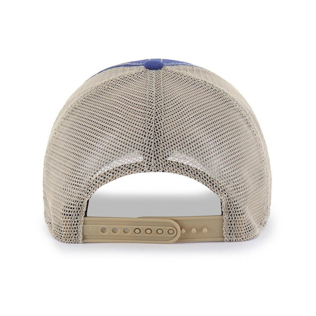 47 brand - Golden State Warriors '47 Wabash Patch Clean Up Adjustable Hat - Royal/Tan
