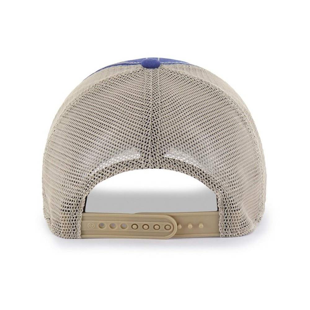 47 brand - Golden State Warriors '47 Wabash Patch Clean Up Adjustable Hat - Royal/Tan