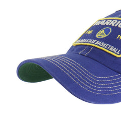 47 brand - Golden State Warriors '47 Wabash Patch Clean Up Adjustable Hat - Royal/Tan