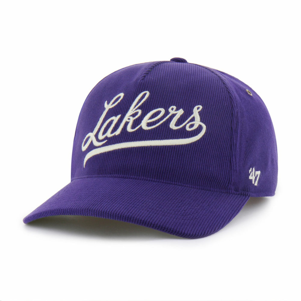 47 brand - Los Angeles Lakers '47 Golden Age Relaxed Corduroy Hitch Adjustable Hat - Purple