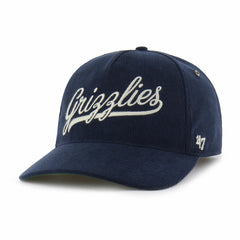 47 brand - Memphis Grizzlies '47 Golden Age Relaxed Corduroy Hitch Adjustable Hat - Navy