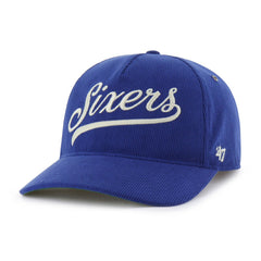 47 brand - Philadelphia 76ers '47 Golden Age Relaxed Corduroy Hitch Adjustable Hat - Royal