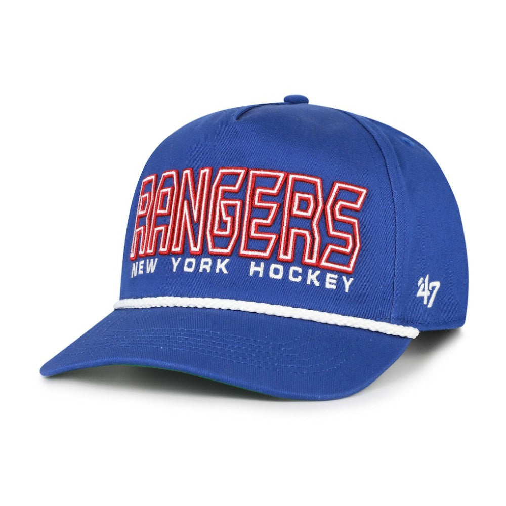 New York Rangers '47 Byline Hitch Adjustable Hat Blue