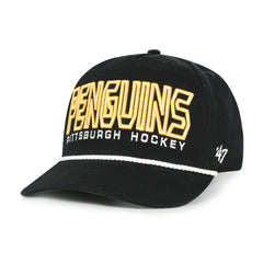 Pittsburgh Penguins '47 Byline Hitch Adjustable Hat Black