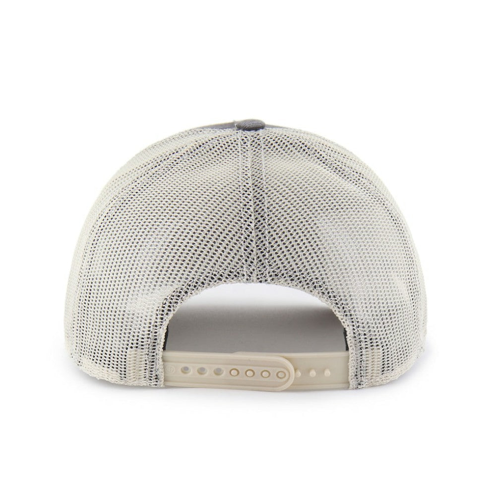 Pittsburgh Penguins '47 Canteen Pigment Dyed Patch Trucker Adjustable Hat Charcoal