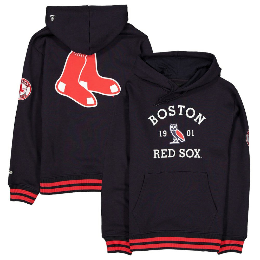 Boston Red Sox OVO x New Era Heavyweight Fleece Hoodie Clearance