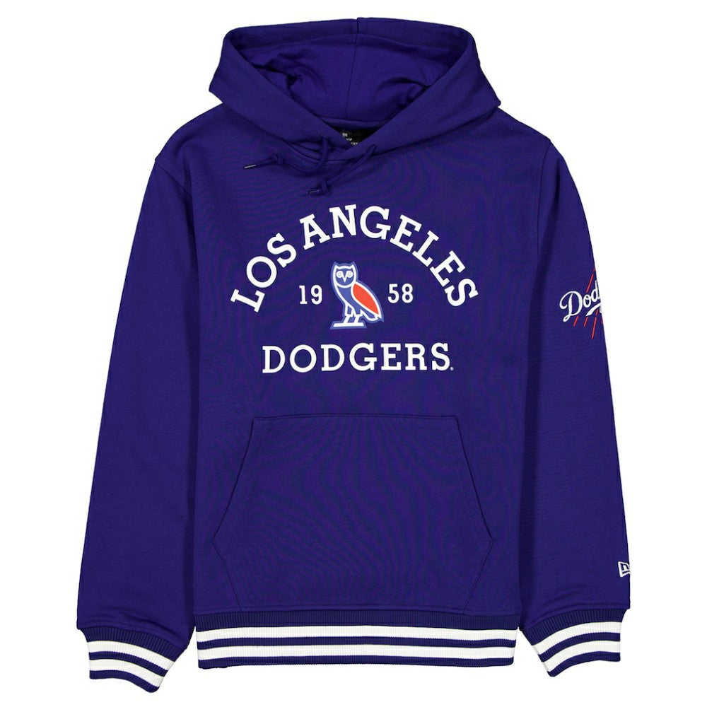Los Angeles Dodgers OVO x New Era Heavyweight Fleece Hoodie Lifestyle