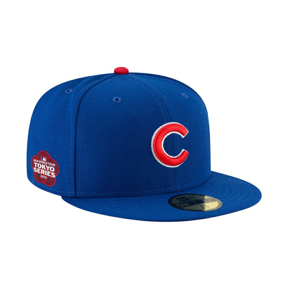 Chicago Cubs New Era 2025 MLB World Tour: Tokyo Series Side Patch 59FIFTY Fitted Hat Clearance