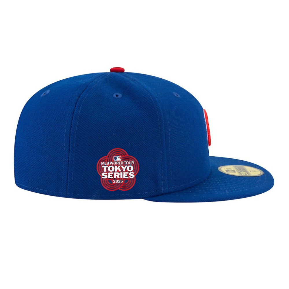 Chicago Cubs New Era 2025 MLB World Tour: Tokyo Series Side Patch 59FIFTY Fitted Hat Clearance