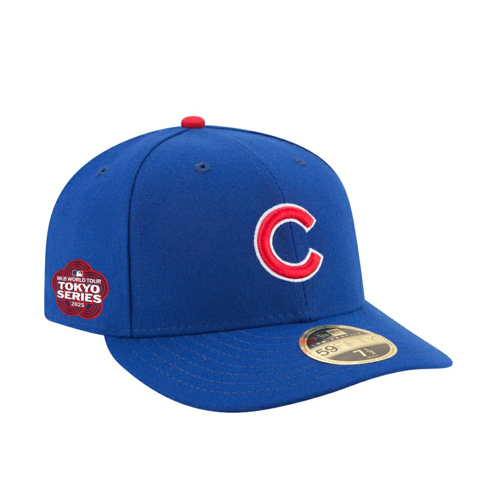 Chicago Cubs New Era 2025 MLB World Tour: Tokyo Series Side Patch Low Profile 59FIFTY Fitted Hat for sale