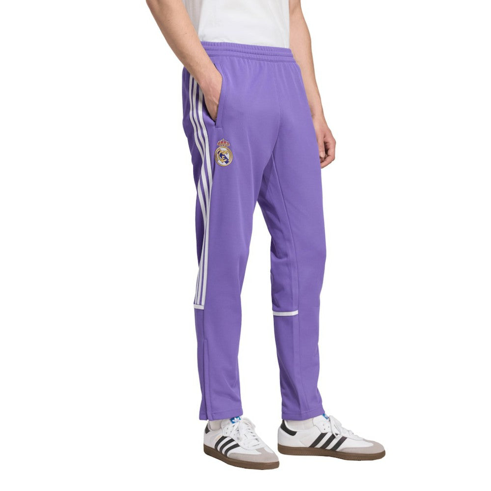 Adidas Real Madrid Lifestyler Track Pants - Purple