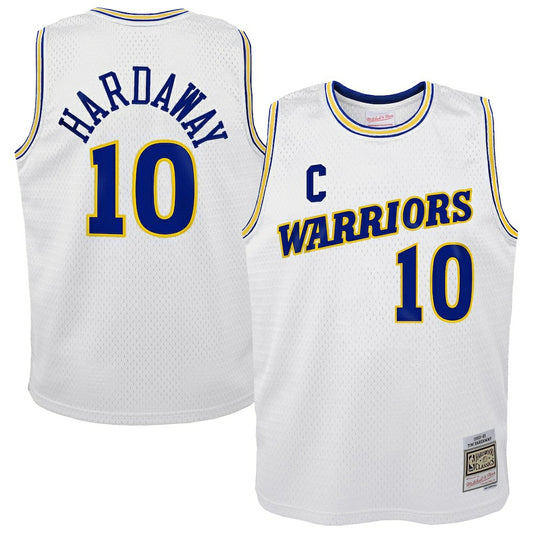 Tim Hardaway Golden State Warriors Youth 1990-91 Hardwood Classics Swingman Throwback Home Jersey sale - White | NBA Jerseys