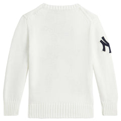Yankees Polo Ralph Lauren Preschool  Bear Pullover Sweater Sale