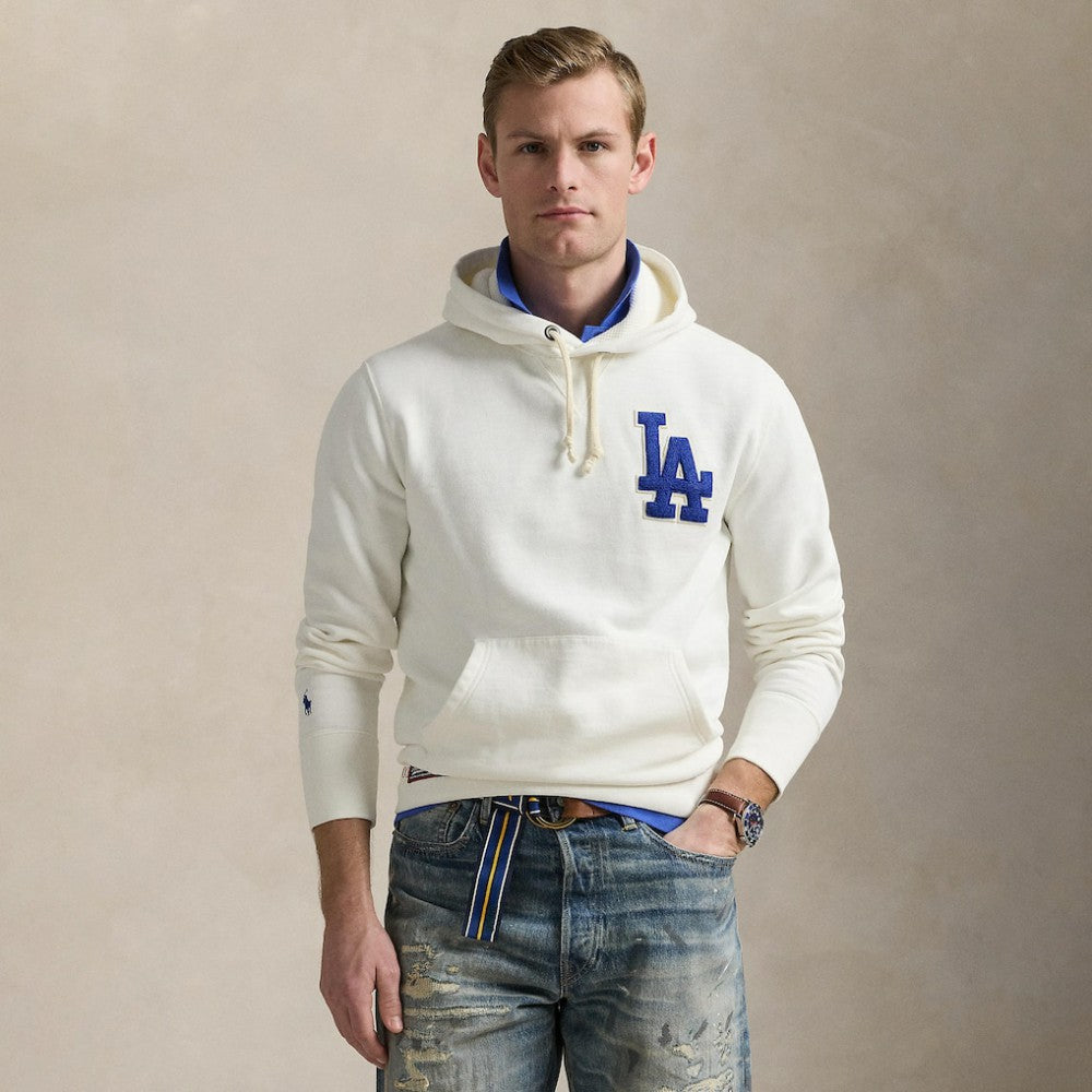 Dodgers Polo Ralph Lauren Fleece Hoodie On Sale