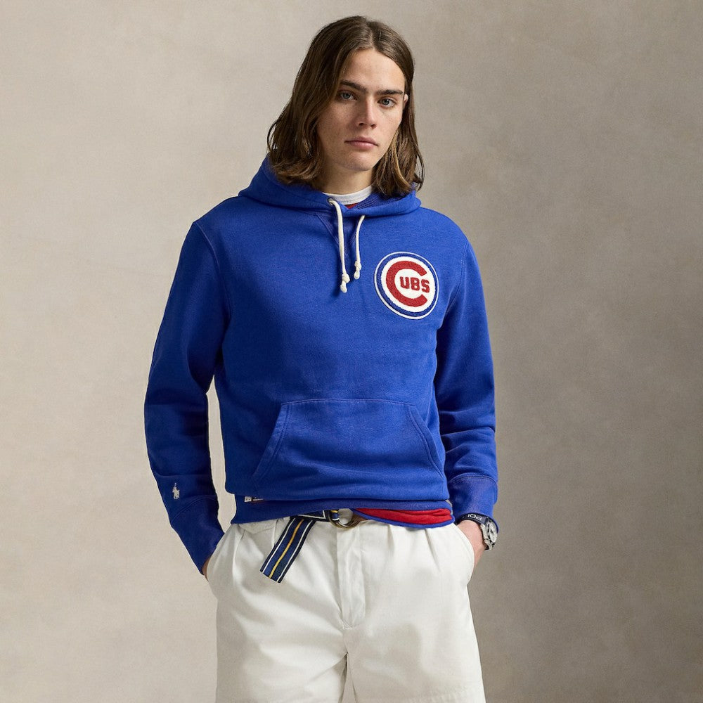 Cubs Polo Ralph Lauren Fleece Hoodie discount