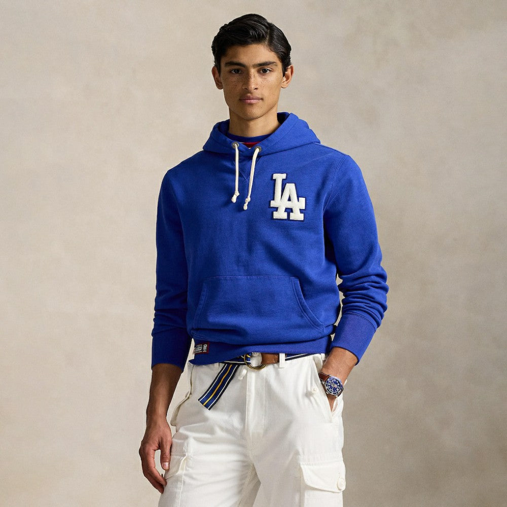 Dodgers Polo Ralph Lauren Fleece Hoodie On Sale