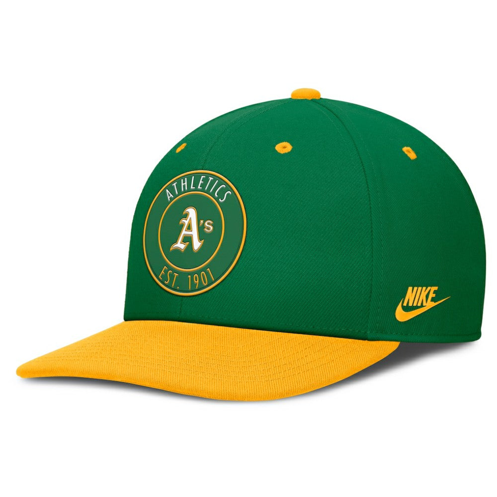 Athletics Nike Cooperstown Collection Pro Dri-FIT Snapback Hat On Sale