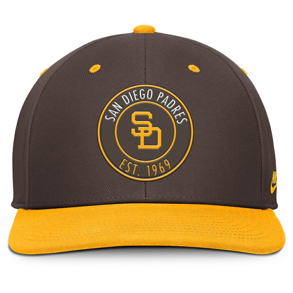 San Diego Padres Nike Cooperstown Collection Pro Dri-FIT Snapback Hat Lifestyle