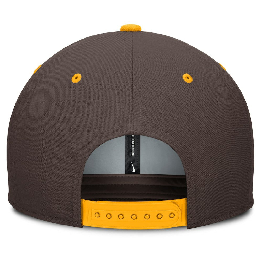 San Diego Padres Nike Cooperstown Collection Pro Dri-FIT Snapback Hat Lifestyle