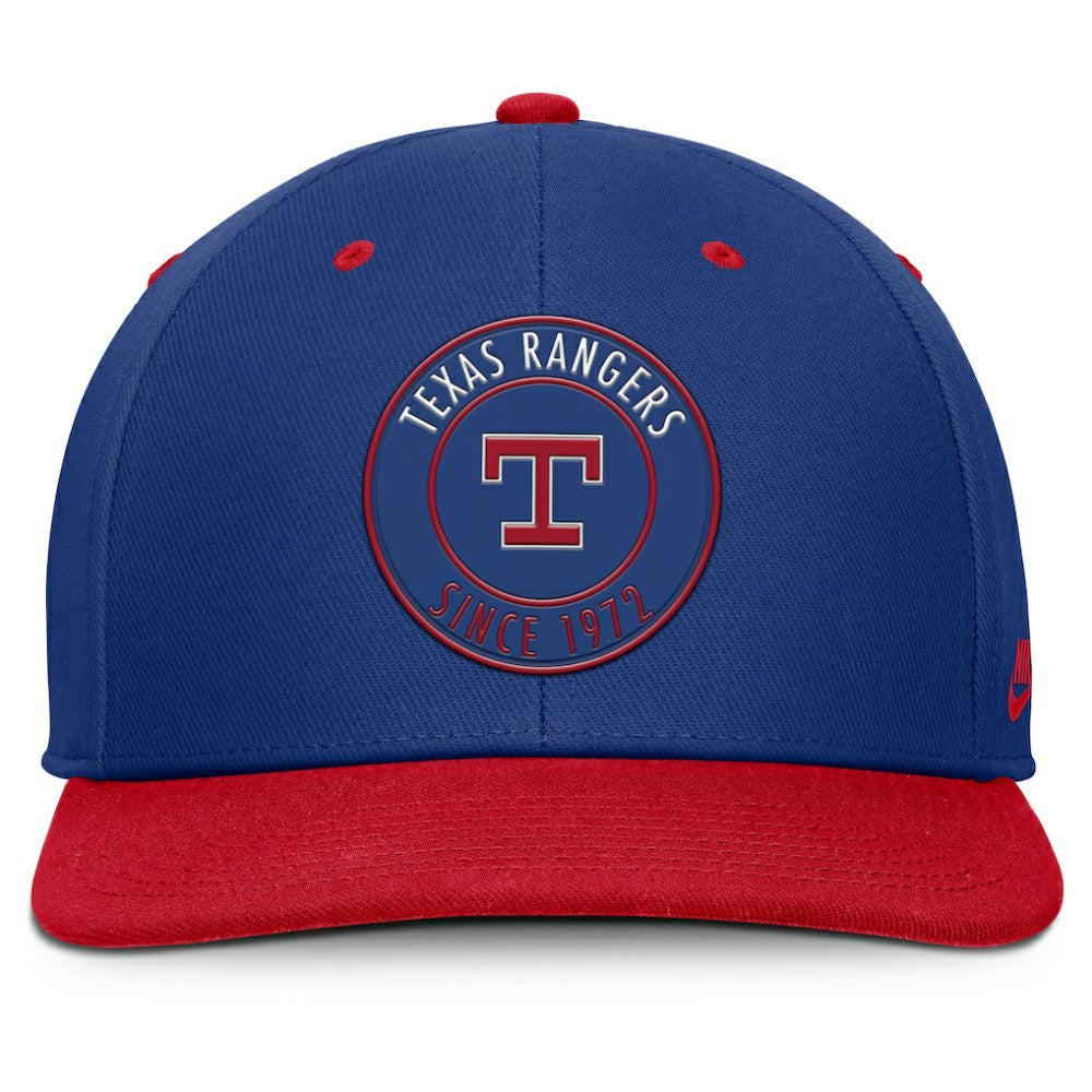 Texas Rangers Nike Cooperstown Collection Pro Dri-FIT Snapback Hat discount