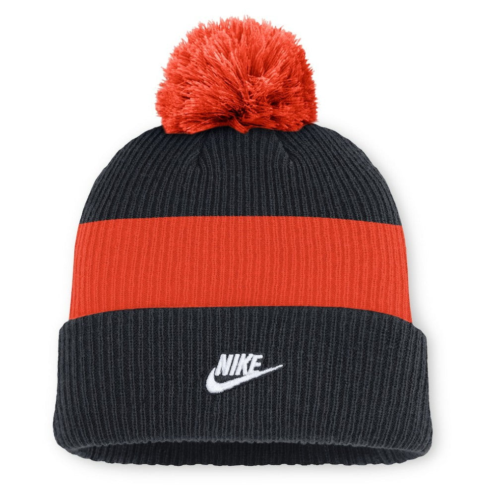 Detroit Tigers Nike Cooperstown Collection Peak Standard Cuffed Knit Hat with Pom for sale