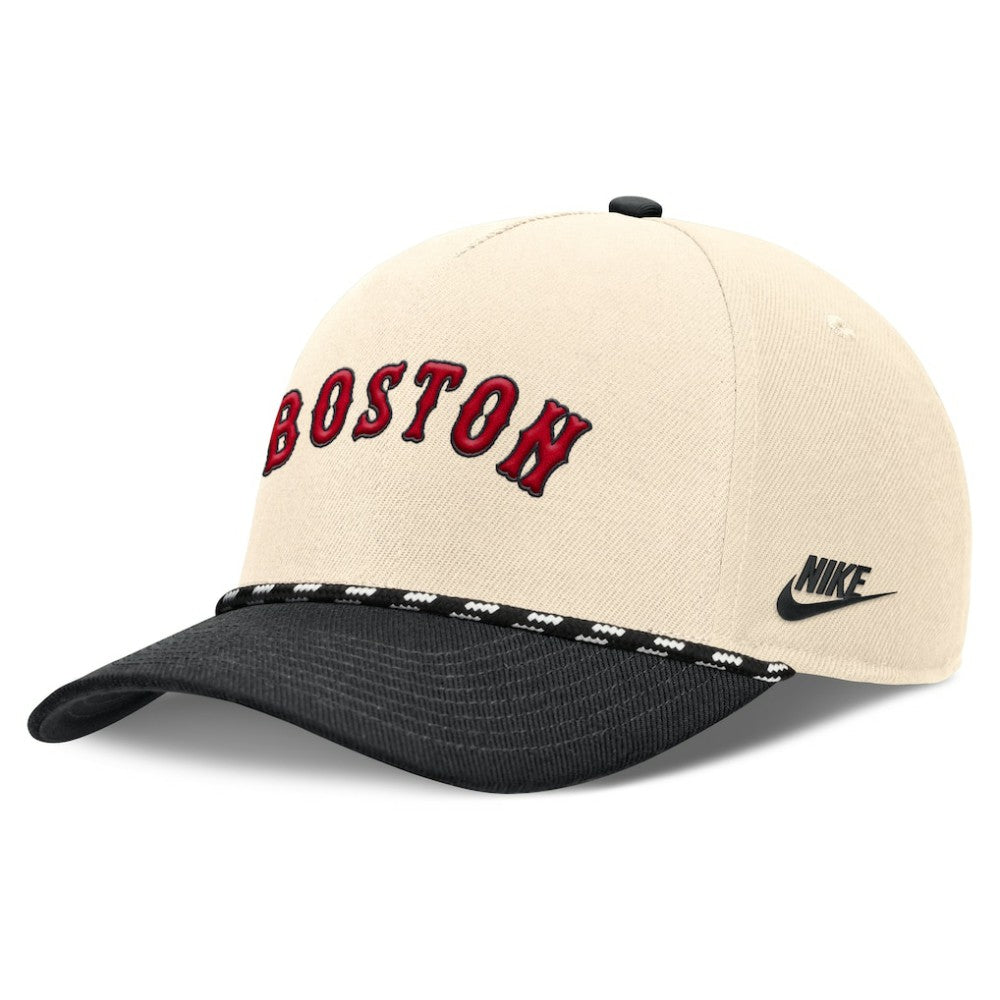 Boston Red Sox Nike Cooperstown Collection Rise Adjustable Hat Lifestyle