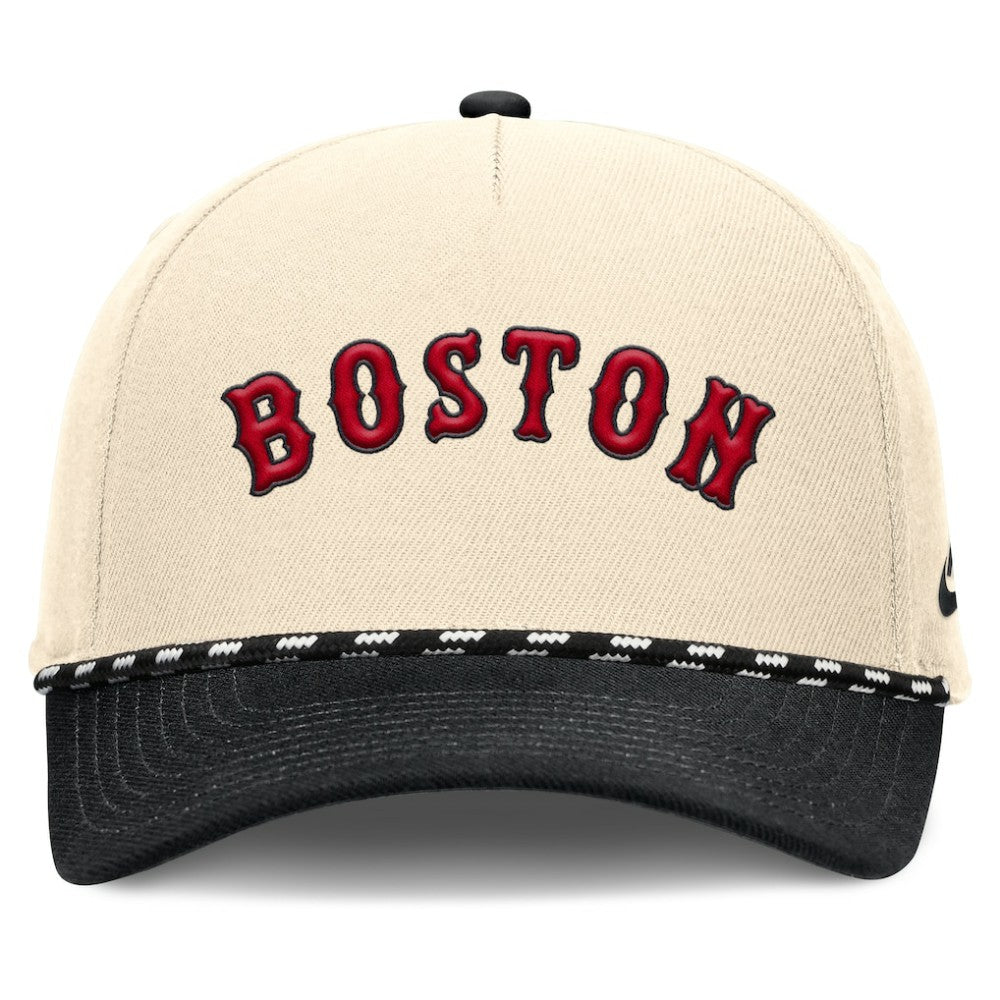 Boston Red Sox Nike Cooperstown Collection Rise Adjustable Hat Lifestyle