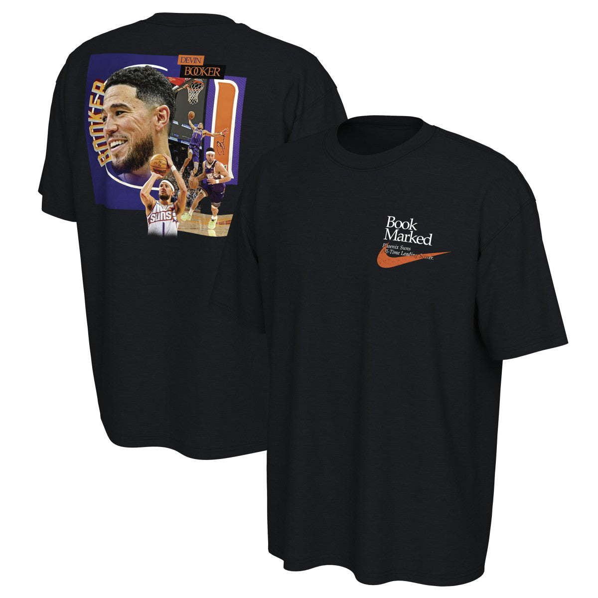 Nike - Devin Booker Phoenix Suns Unisex All-Time Scoring Leader T-Shirt - Black