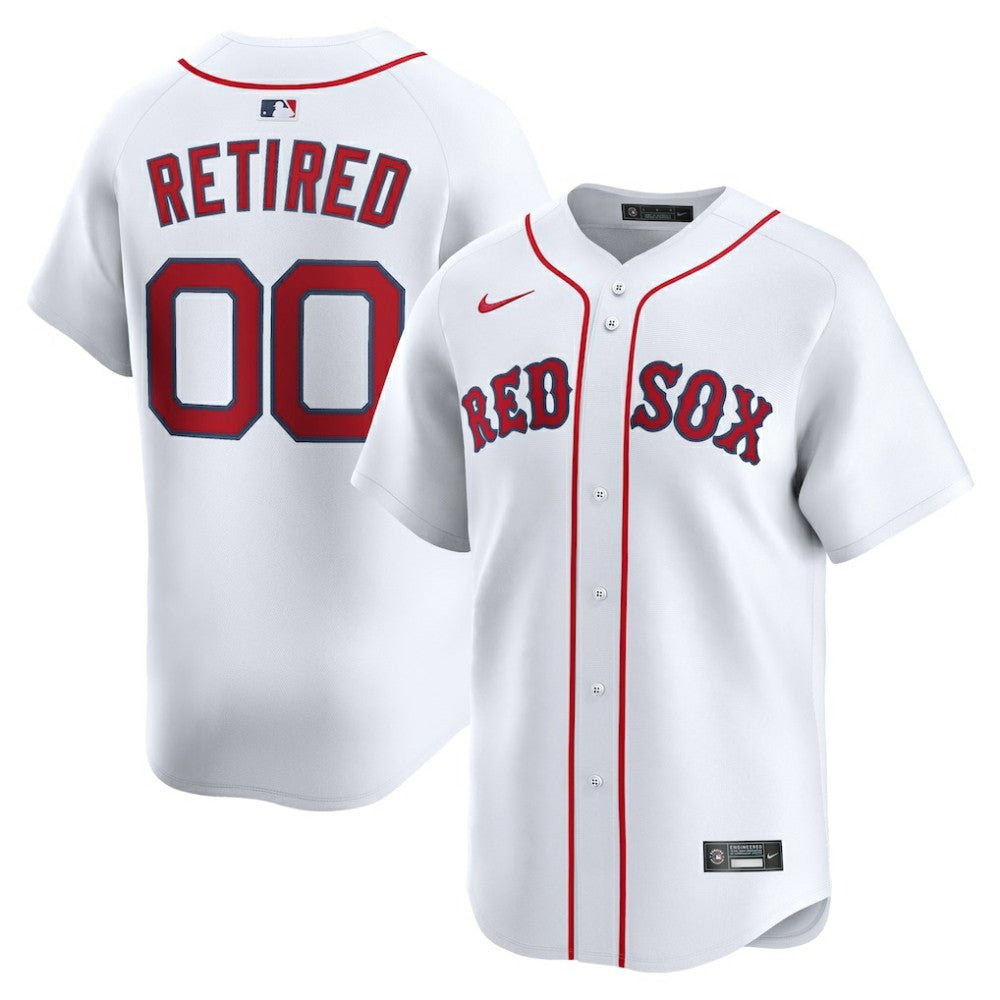 Boston Red Sox Nike Home Limited Pick-A-Player Retired Roster Jersey - White | MLB Jerseys