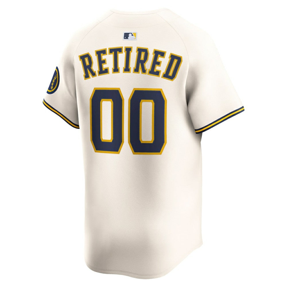 Milwaukee Brewers Nike Home Limited Pick-A-Player Retired Roster Jersey Lifestyle